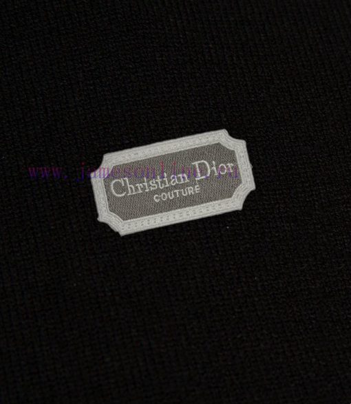After Sales Dior Classic Exclusive Logo Autumn And Winter New Embroidered Turtleneck Sweater Th i3053uu2 - Image 5