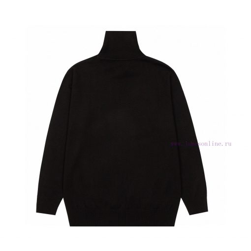 After The Year D&G Dolce&Gabbana's Classic Exclusive Logo 24SS Spring New Turtleneck Sweater Wi at6p9601 - Image 3