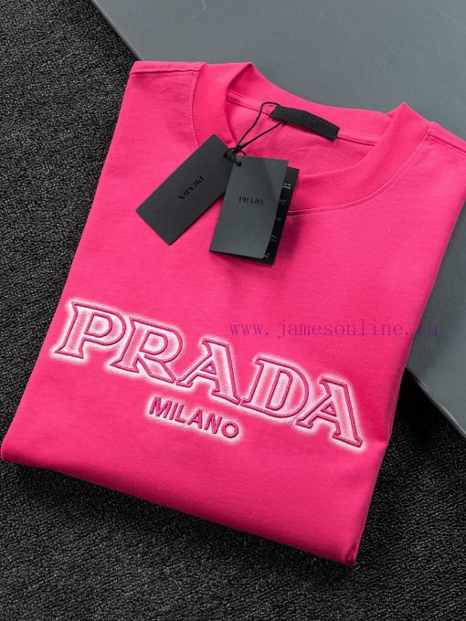 PRADA Micro Wide Edition S-XlThe New T-shirt Features A Three-dimensional Logo Embroidered On T 6omqkk9w - Image 4