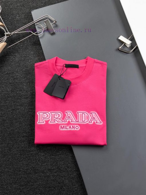 PRADA Micro Wide Edition S-XlThe New T-shirt Features A Three-dimensional Logo Embroidered On T 6omqkk9w - Image 6