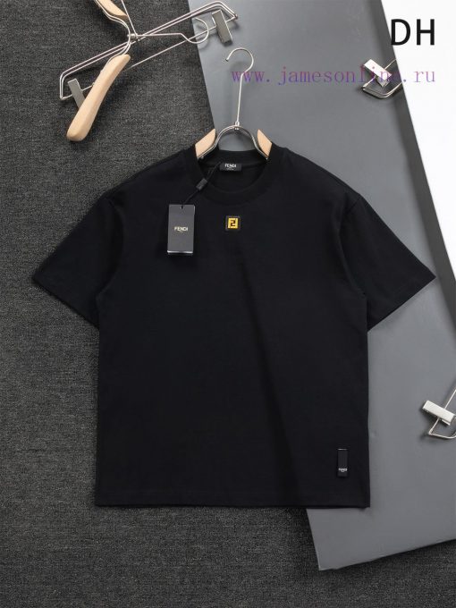 FENDI Double F Micro Width Edition S-XL25ss Latest And Top Of The Line New Year Fashion Style C fxk7cc5w - Image 2