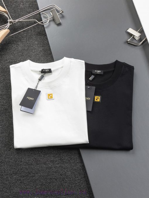 FENDI Double F Micro Width Edition S-XL25ss Latest And Top Of The Line New Year Fashion Style C fxk7cc5w - Image 4