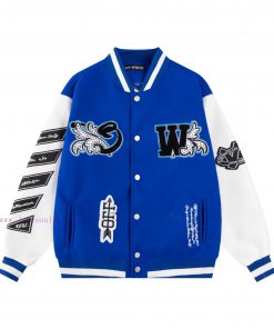 Model Number O71 After-sales ServiceOFF-WHILE2024s Runway Style Baseball Jacket JacketIt Took O jhsqpp00