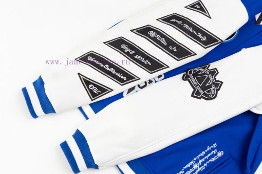 Model Number O71 After-sales ServiceOFF-WHILE2024s Runway Style Baseball Jacket JacketIt Took O jhsqpp00 - Image 6