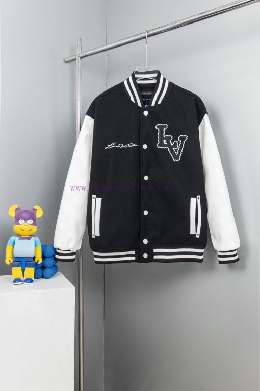 After SalesLv2024SS Runway Style Hot Brick Baseball Jacket JacketIt Took One Month To Order The pmlam6kg - Image 2