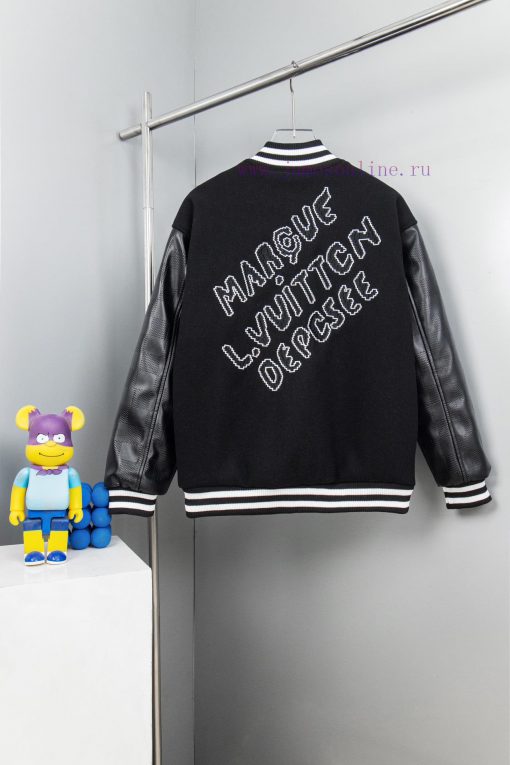 B111 After SalesLv2024SS Runway Style Hot Brick Baseball Jacket JacketIt Took One Month To Orde its77wu1 - Image 10
