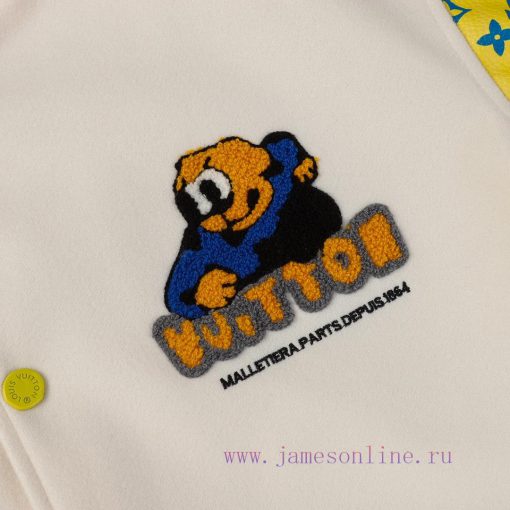 B88 After Sales-LV Dog Head Towel Embroidered Baseball Jersey With Lychee Pattern Full Printing o5h2brht - Image 3