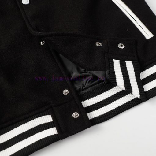 B221 After SalesLv Towel Embroidered Baseball Jacket JacketHigh Weight Fabric Has A Delicate An 7d1133w2 - Image 9