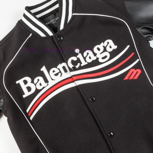 Style Number 616 After-sales ServiceThe Balenciaga Towel Embroidered Baseball Jersey Is Made Of pfk7m96v - Image 3