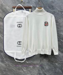 After SalesAnnual Limited Edition Gucci Gucci3 Standard Full High Neck SweaterPremium Wool Blen sz41wlzw