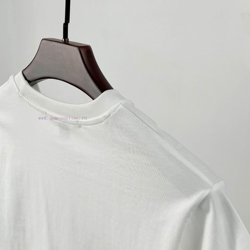 Louis VuittonLV Chain Logo Printed Short Sleeved T-shirt For WomenUsing High-density Elastic Ad 5y69qwsx - Image 7