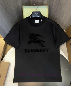 Equestrian Knight Plush Embroidered Cotton T-shirtBUR Flagship Premium Goods The Treasure Of Th weiids9n