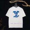 .Louis Vuitton Front Jacquard Woolen Short Sleeved ShirtThis Short Sleeved Knitted Sweater Is M 5pkp51c0