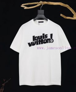 Louis Vuitton Premise: White Flower Knitted Short Sleeved FabricThis Short Sleeved Knitted Swea 07wqv25x