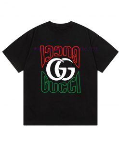 ️ (arriving The Next Day)GUCCI Color Blocked Double G Letter Direct Spray PrintingExquisite Upg 4bau7pss
