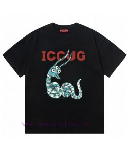 Gucci 2025 New Year Of The Snake Limited Collection Variant Three Eyed Snake Logo Unisex Short hbh7fppa