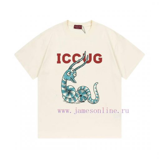 Gucci 2025 New Year Of The Snake Limited Collection Variant Three Eyed Snake Logo Unisex Short o1q0vkl8