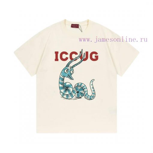 Gucci 2025 New Year Of The Snake Limited Collection Variant Three Eyed Snake Logo Unisex Short o1q0vkl8 - Image 2