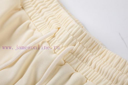 Set Style Gucci GUCCI Classic Explosive Elastic Waistband Double G Ribbon Splicing Couple's Cas mn3pf9yk - Image 6