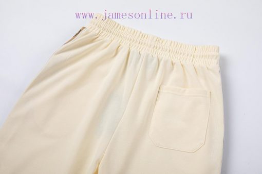 Set Style Gucci GUCCI Classic Explosive Elastic Waistband Double G Ribbon Splicing Couple's Cas mn3pf9yk - Image 9