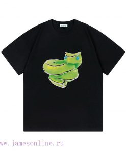 LOEWE 2025 New Snake Year Limited Edition Dynamic Snake Letter Logo Men's And Women's Same Shor lm8d7n3w