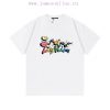 LV Louis Vuitton 2025 New Fun Colorful Serpentine Letter Logo Men's And Women's Short Sleeved T fvqda5l3