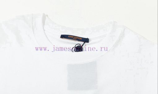 LV Louis Vuitton 2025 New Fun Colorful Serpentine Letter Logo Men's And Women's Short Sleeved T fvqda5l3 - Image 5