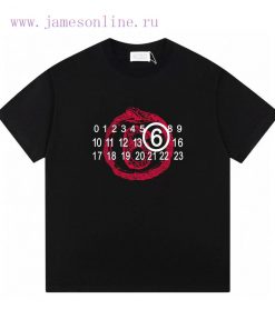 Magiera MM6 2025 New Snake Year Limited Edition Snake Shaped Digital Logo Men's And Women's Sam xm47mnmf