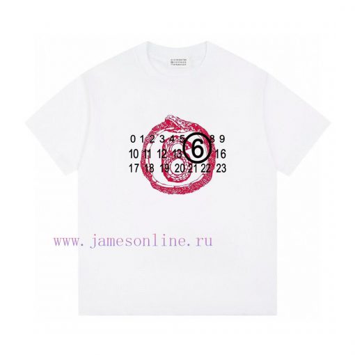 Magiera MM6 2025 New Snake Year Limited Edition Snake Shaped Digital Logo Men's And Women's Sam 1vksqboh