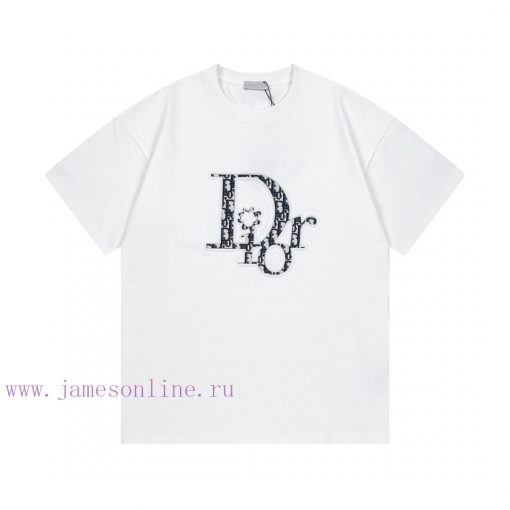 DIOR 2025 Early Spring New Customization 310g Double Yarn Pure Cotton Fabric Concave And Convex a783gjb9 - Image 2