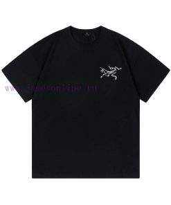 ARC TERYX Archaeopteryx 2025 Early Spring New Custom 270g Double Yarn Pure Cotton Fabric Back B gsm0u8dh