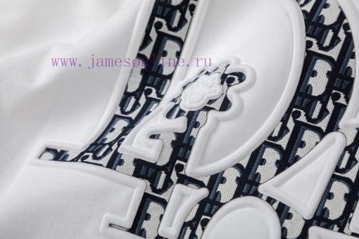 DIOR 2025 Early Spring New Customization 310g Double Yarn Pure Cotton Fabric Concave And Convex a783gjb9 - Image 7
