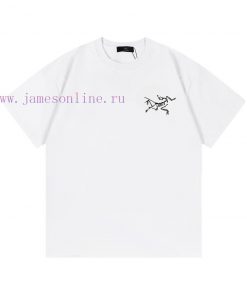 ARC TERYX Archaeopteryx 2025 Early Spring New Custom 270g Double Yarn Pure Cotton Fabric Back B i4thwad6