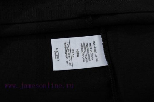 ARC TERYX Archaeopteryx 2025 Early Spring New Custom 270g Double Yarn Pure Cotton Fabric Back B gsm0u8dh - Image 10