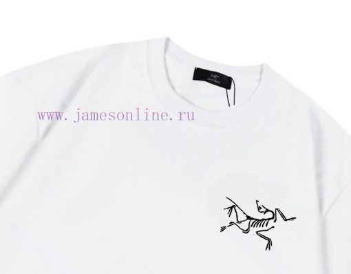 ARC TERYX Archaeopteryx 2025 Early Spring New Custom 270g Double Yarn Pure Cotton Fabric Back B i4thwad6 - Image 5