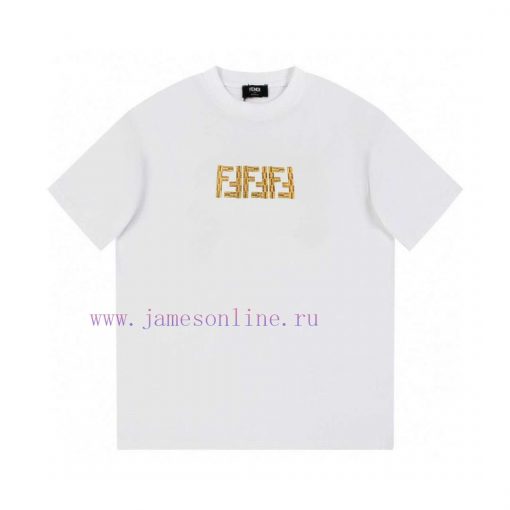 Fendi 2025 New Custom 270g Double Yarn Pure Cotton Fabric Washed And Treated Without Deformatio o7ps1h3p