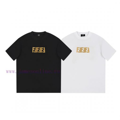 Fendi 2025 New Custom 270g Double Yarn Pure Cotton Fabric Washed And Treated Without Deformatio o7ps1h3p - Image 4