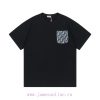 DIOR 2025 Early Spring New Custom 270g Double Yarn Pure Cotton Fabric Denim Jacquard Letter Log um541jyi