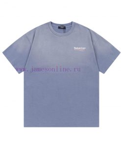 Balenciaga Early Spring 2025 New Custom 310g Double Yarn Pure Cotton Fabric Drum Fried Salt Pro 9zwlamne