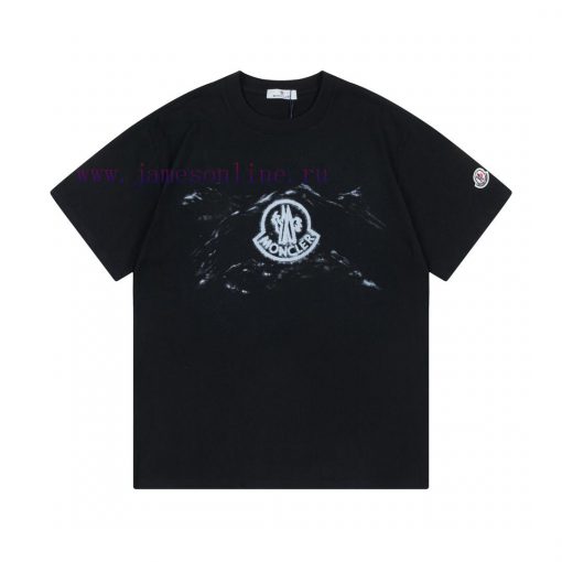 MONCLER 2025 Early Spring New Custom 270g Pure Cotton Double Yarn Fabric Inkjet Process Sleeve 5qbeaqz9