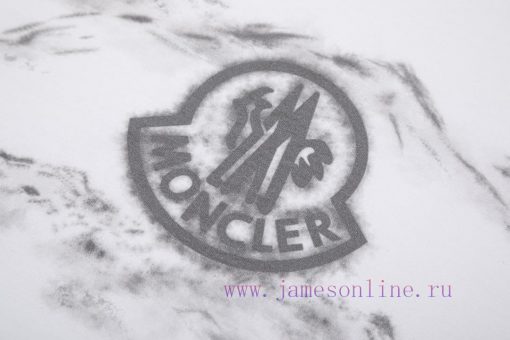 MONCLER 2025 Early Spring New Custom 270g Pure Cotton Double Yarn Fabric Inkjet Process Sleeve ner2upft - Image 7