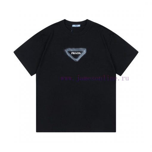 PRADA 2025 Early Spring New Custom 270g Pure Cotton Double Yarn Fabric Inkjet Process Tajima Ma zhorhqda - Image 2