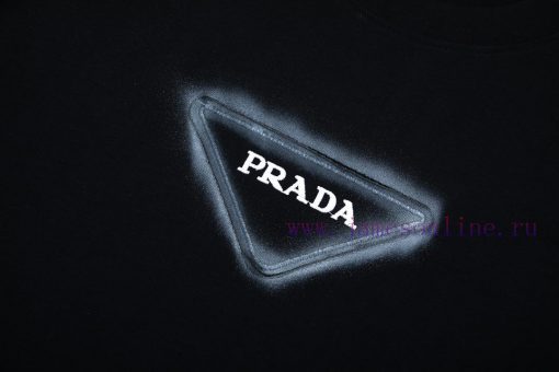PRADA 2025 Early Spring New Custom 270g Pure Cotton Double Yarn Fabric Inkjet Process Tajima Ma zhorhqda - Image 7