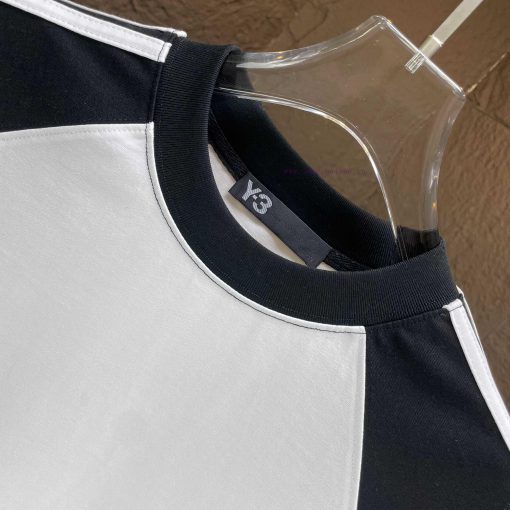 P Y3 * Yohji Yamamoto*2025 Spring/Summer New Short Sleeved T-shirtHeavy Duty Pure Cotton Letter ht9pggn0 - Image 4