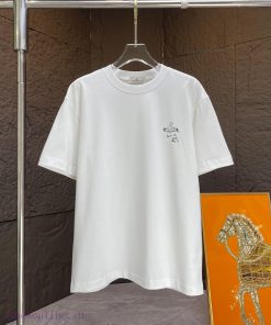 P Vivianne Queen Dowager*2025 Spring/Summer New Short Sleeved T-shirtHeavy Duty Pure Cotton Let 20cq8sqh