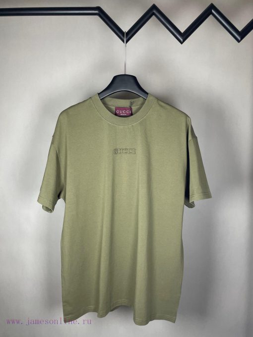 GU Gujia Embroidered T-shirtNew HG Models On Sale On The Official WebsiteNew Season Knitted Ite wwvkewvk - Image 2