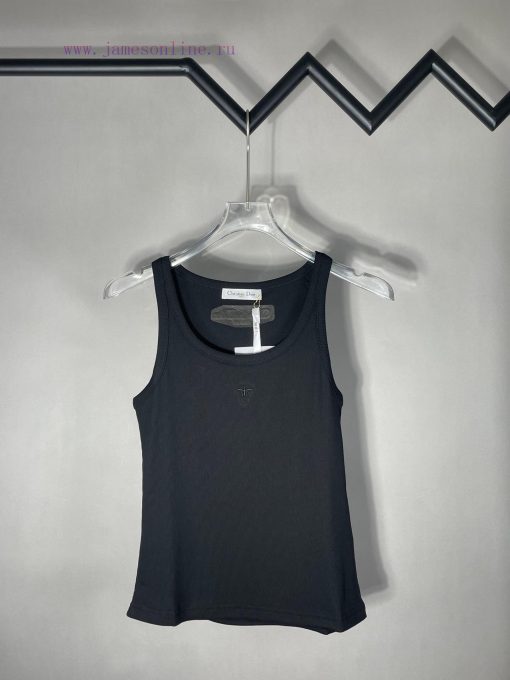 DIOR Dijia 2025 New Little Bee Tank Top For WomenThe Official Website Is Selling New ModelsRibb aq7q92o8