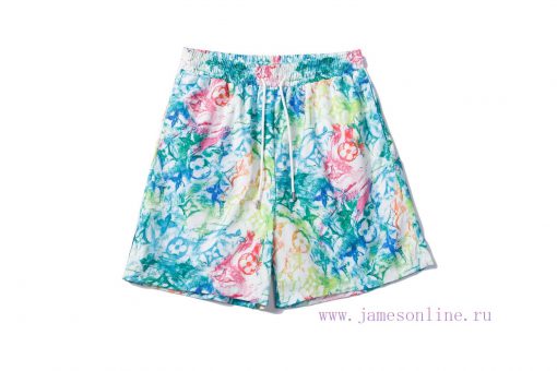 S313 22SS Full Painted ShortsThe Donkey Home 21ss Series Is A Popular Item Featuring Hand-paint jx0qsfhx - Image 2