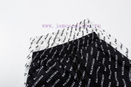 S318 Balenciaga's New ShortsParisian Maison 22ss Popular Item Classic Series Long Full Print Sh yq1ayxu6 - Image 9