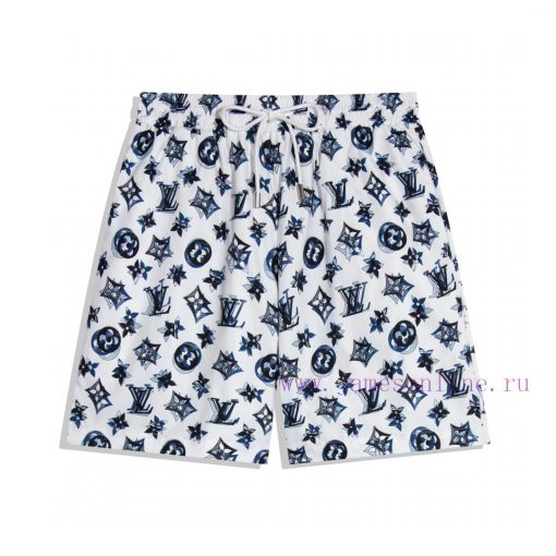 G07 LV New ShortsLujia Series 24ss Popular Item Classic Series Long Painted Matching Customized ryz4mu9y - Image 2